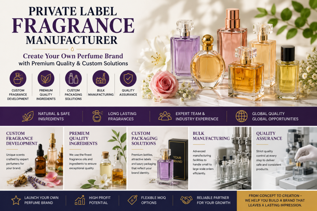 Private Label Fragrance Manufacturer