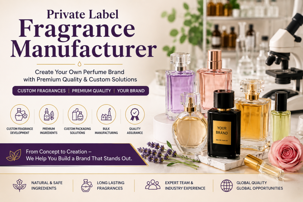 Private Label Fragrance Manufacturer