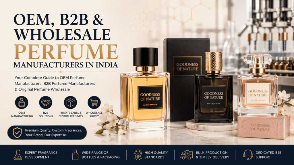 OEM B2B perfume manufacturers in india